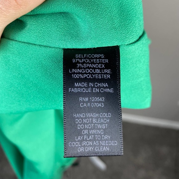 Felicity & Coco Green Halter Dress Size XS - Picture 8 of 8